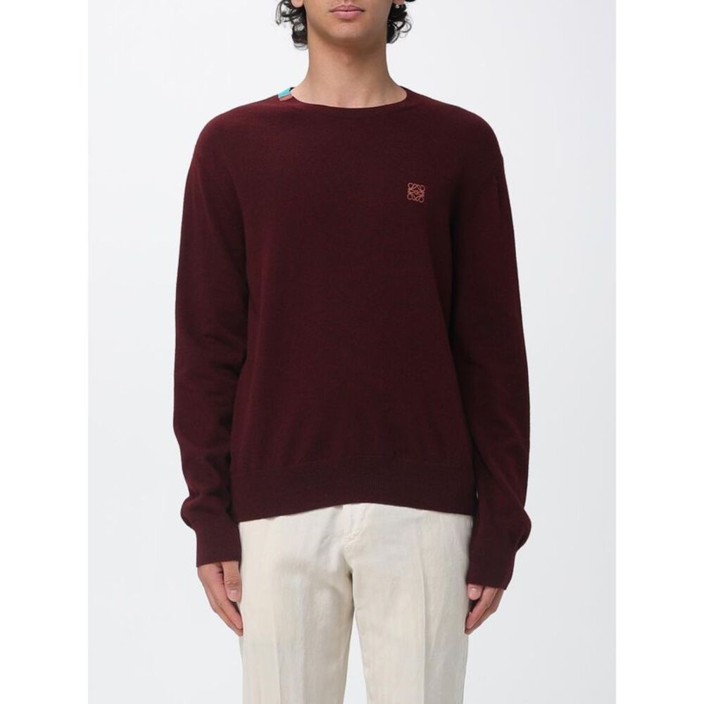 Loewe Sweater Men Burgundy